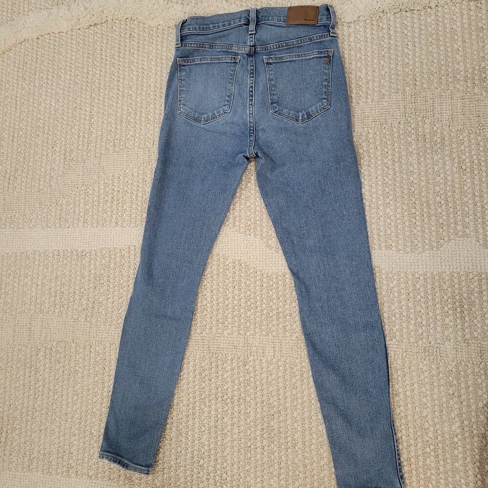 Madewell 10" high rise skinny jeans sz 26p